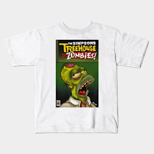 Treehouse of ZOMBIES Kids T-Shirt